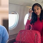 Photo collage of Angel Reese and Jeff Pagliocca.