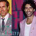 Blake Lively and Ryan Reynolds (left) Justin Baldoni (right)