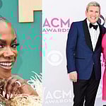 Photo collage of Kandi Burruss and Todd Chrisley.