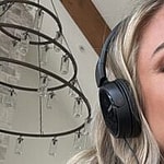 Kristin Cavallari filming podcast