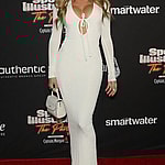 Model, Cindy Prado poses for a photo on the red carpet for the Sports Illustrated's "The Party" presented by Captain Morgan in Scottsdale, Arizona on Saturday, February 11, 2023. Photo by Aaron Josefczyk/UPI Newscom/(Mega Agency TagID: upiphotostwo909061.jpg) [Photo via Mega Agency]