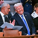 Barack Obama and Donald Trump at State Funeral Honoring US President Jimmy Carter