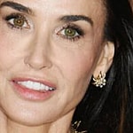 Demi Moore close up