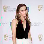Emma Watson at EE British Academy Film Awards 2022 in London, England.