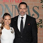 Caitlin O'Connor and Joe Manganiello on the red carpet