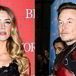 Amber Heard, Elon Musk photo collage
