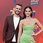 Nick Viall and Natalie Joy at the 2022 MTV Movie