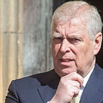 Prince Andrew at Easter Mattins Service At St George'S Chapel, Windsor