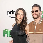 Pete Davidson and Elsie Hewitt at The Pick Up Red Carpet