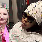 A photo collage of Cardi B and Rolling Ray