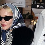 Madonna seen in Paris, France