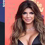 A photo collage of Melissa Gorga with Joe Gorga and Teresa Giudice