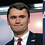 Charlie Kirk, Charlie Sheen photo collage