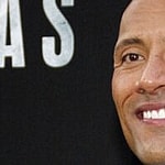 Dwayne Johnson smiling