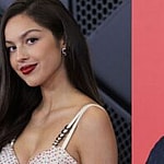 Olivia Rodrigo (left) Jimmy Kimmel (right)