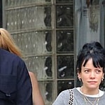 David Harbour and Lily Allen