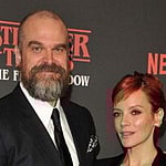 David Harbour and Lily Allen