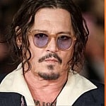 Johnny Depp and Charlize Theron collage