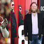 A photo collage of Mark Sanchez and Nick Mangold