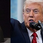 John Cusack (left) Donald Trump (right)