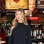 Carly Lawrence in black