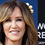 A photo collage of Felicity Huffman and Lori Loughlin