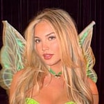 Hannah Fields dressed as a fairy