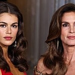 Kaia Gerber and her mother Cindy Crawford
