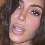 Kim Kardashian close up