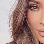 Kim Kardashian close up