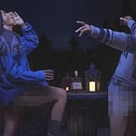 Matthew and Camila McConaughey howling at moon