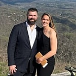 Kylie and Jason Kelce.