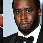 Photo collage of 50 Cent and Diddy.