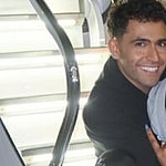 Jordan Chiles and Ezra Sosa hugging