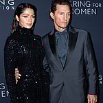 Matthew McConaughey and Camila McConaughey at Kering Foundation Caring for Women Dinner in NYC