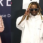 Photo collage of Teddy Swims and Lil Wayne