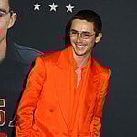 Timothée Chalamet at "Marty Supreme" New York Premere