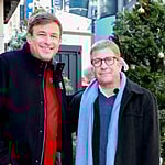 Todd Graves and Peter Billingsly at Times Square