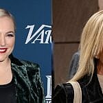 A photo collage of Meghan McCain, Marjorie Taylor Greene