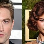 Collage of Robert Pattinson and Zendaya