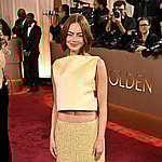 Emma Stone at the 83rd Annual Golden Globes