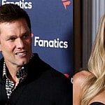 Tom Brady, Alix Earle photo collage