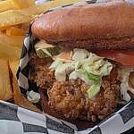 Ghostfish Brewery February 2026 Special po'boy