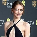 Emma Stone at the EE BAFTA Film Awards At The Royal Festival Hall In London, UK