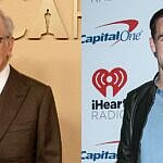 Steven Spielberg and James Van Der Beek