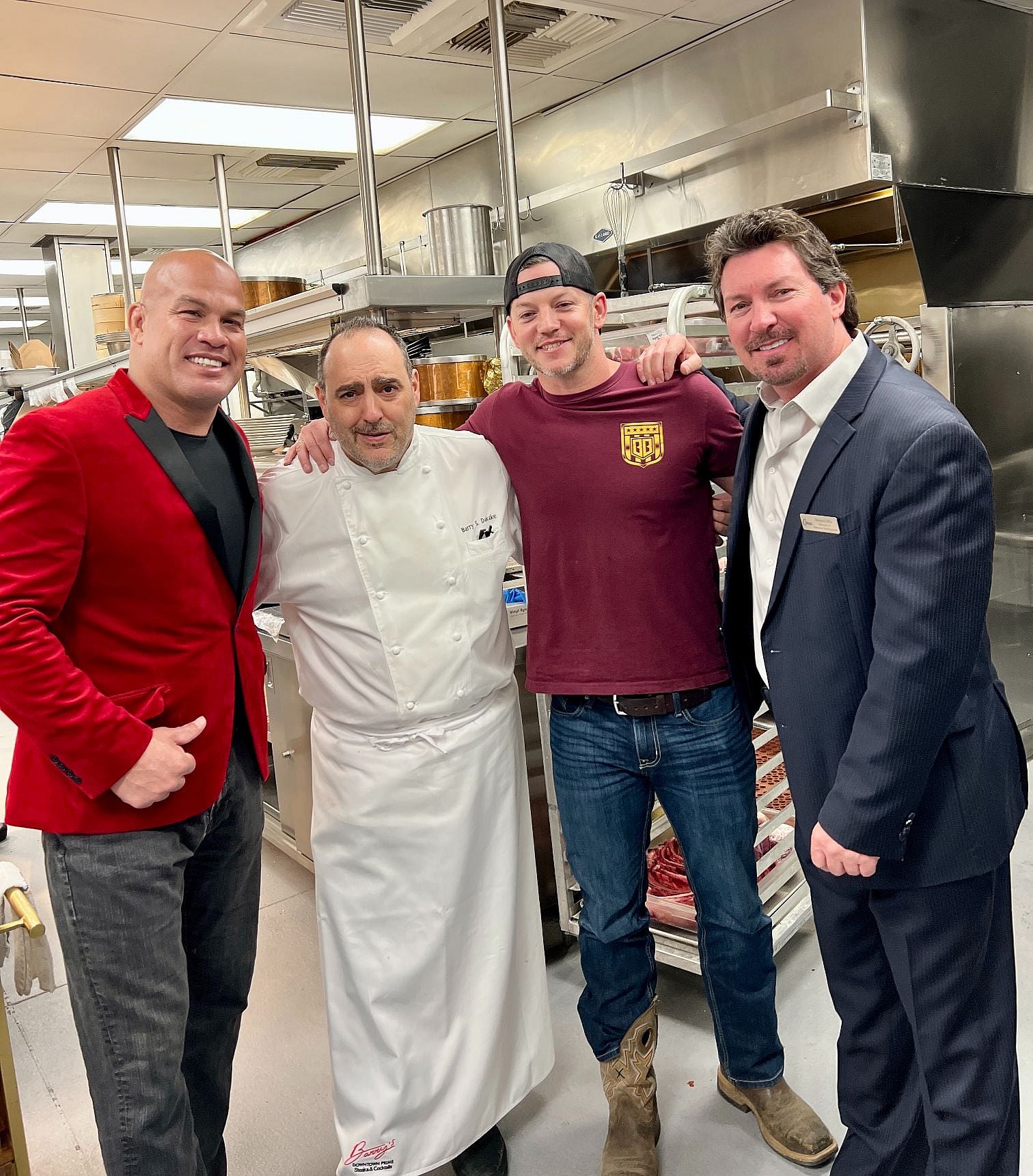 Mark Wahlberg, Greg Maddux & Salvatore Ferragamo Spotted Partying Inside Circa Resort In Las Vegas