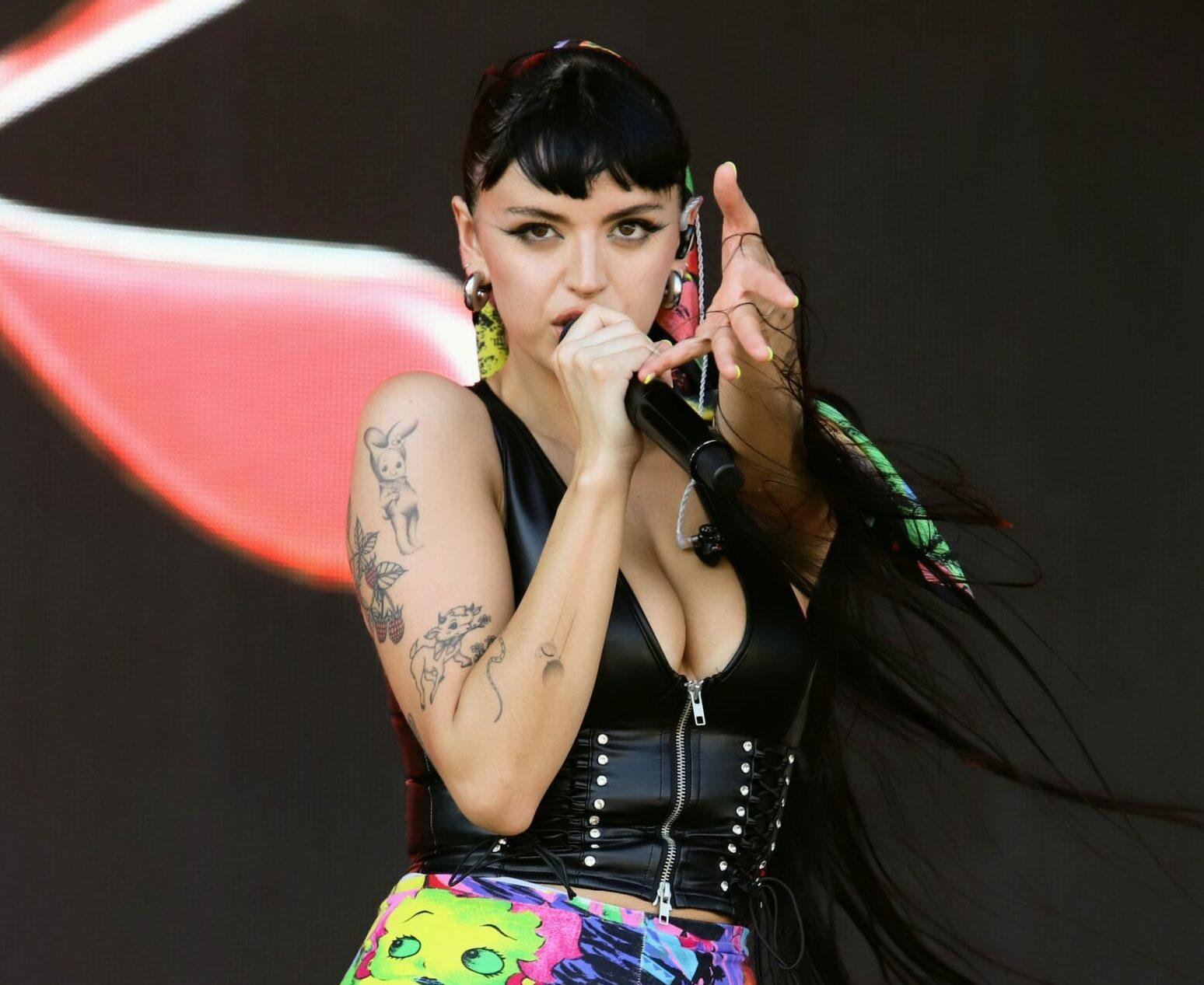 Rebecca Black performs at the first LA Gay Pride. 11 Jun 2022