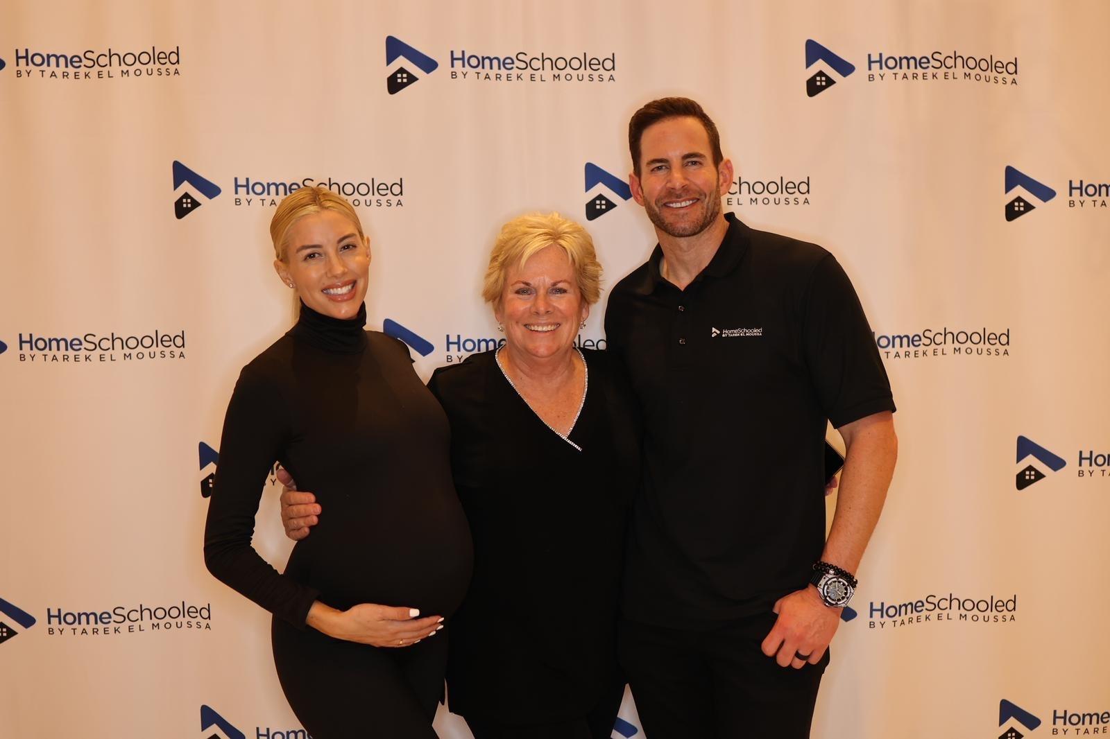 Tarek El Moussa Drops Real Estate Secrets, Wife Flaunts Baby Bump At VIP Event
