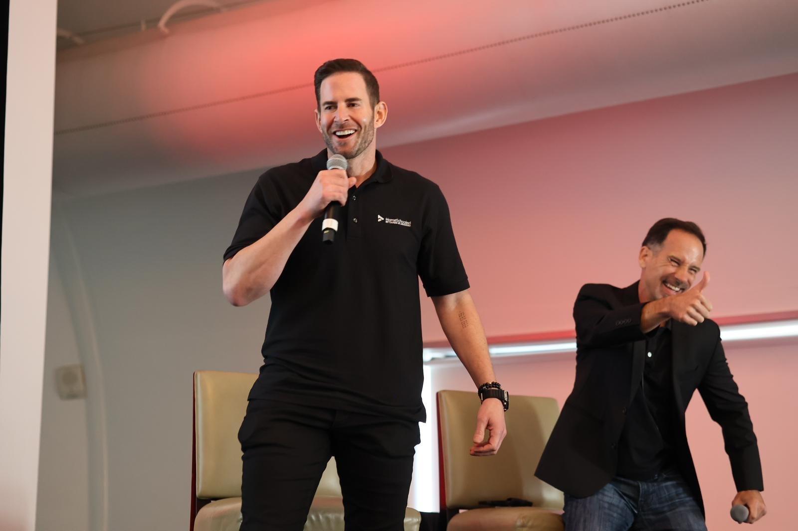 Tarek El Moussa Drops Real Estate Secrets, Wife Flaunts Baby Bump At VIP Event