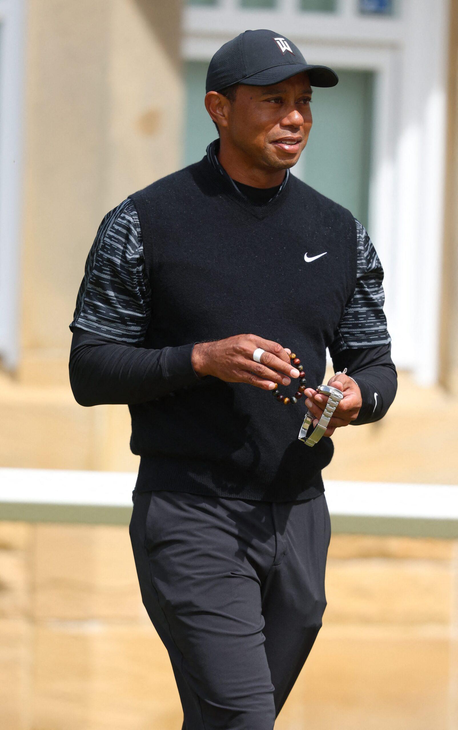 Tiger Woods no campo de golfe